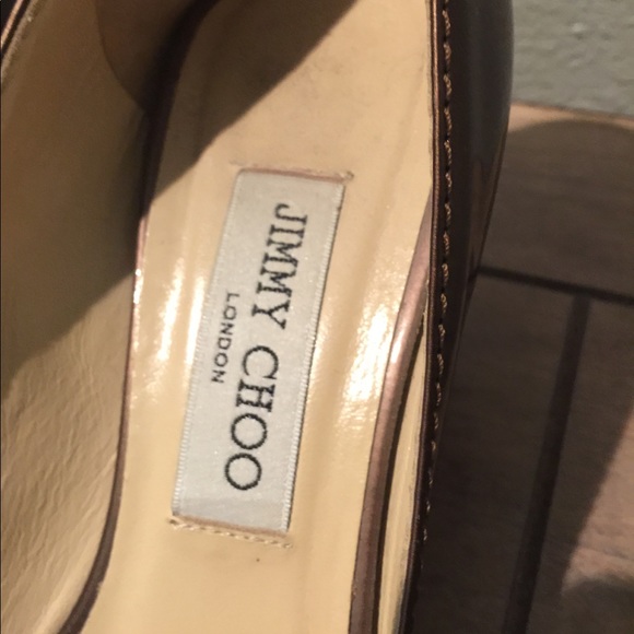 COPY - Jimmy Choo bronze heels - Picture 3 of 8